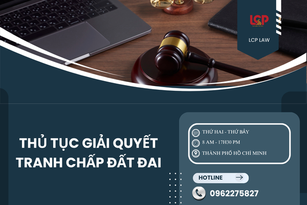 Thủ tục giải quyết tranh chấp đất đai