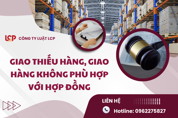 Quy định giao thiếu hàng, giao hàng không phù hợp với hợp đồng