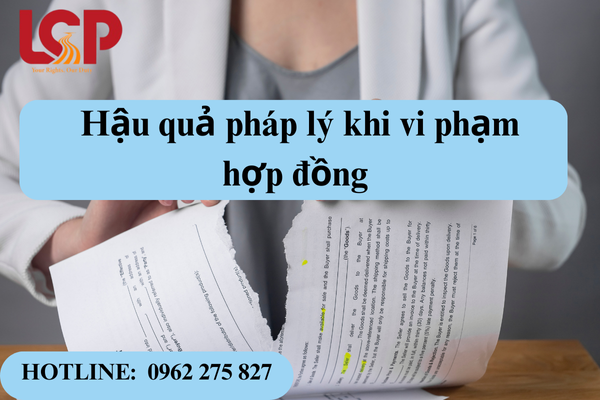 Hậu quả pháp lý khi vi phạm hợp đồng thương mại