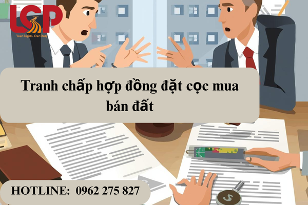 Tranh chấp hợp đồng đặt cọc mua đất