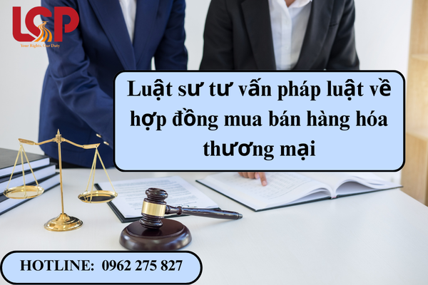 Luật sư tư vấn pháp luật về hợp đồng mua bán hàng hóa thương mại