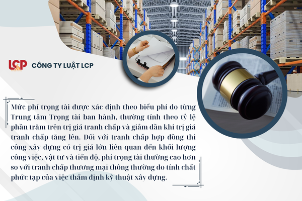 Mức phí trọng tài