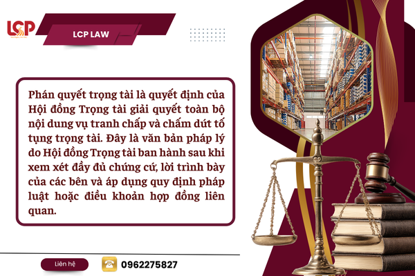 Phán quyết trọng tài là gì