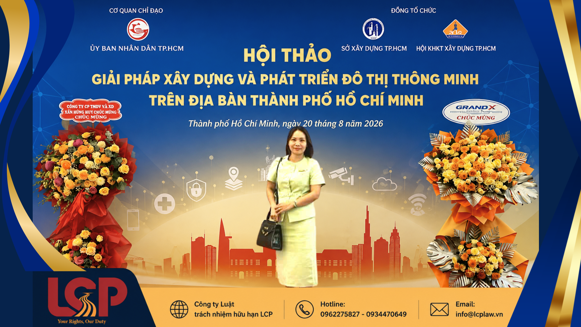 Luật sư Võ Mộng Thu tại Hội thảo