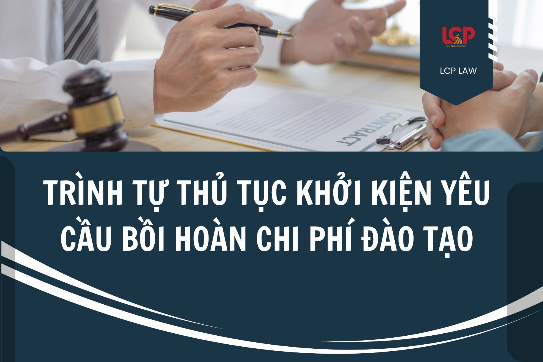 Trình tự thủ tục khởi kiện yêu cầu bồi hoàn chi phí đào tạo